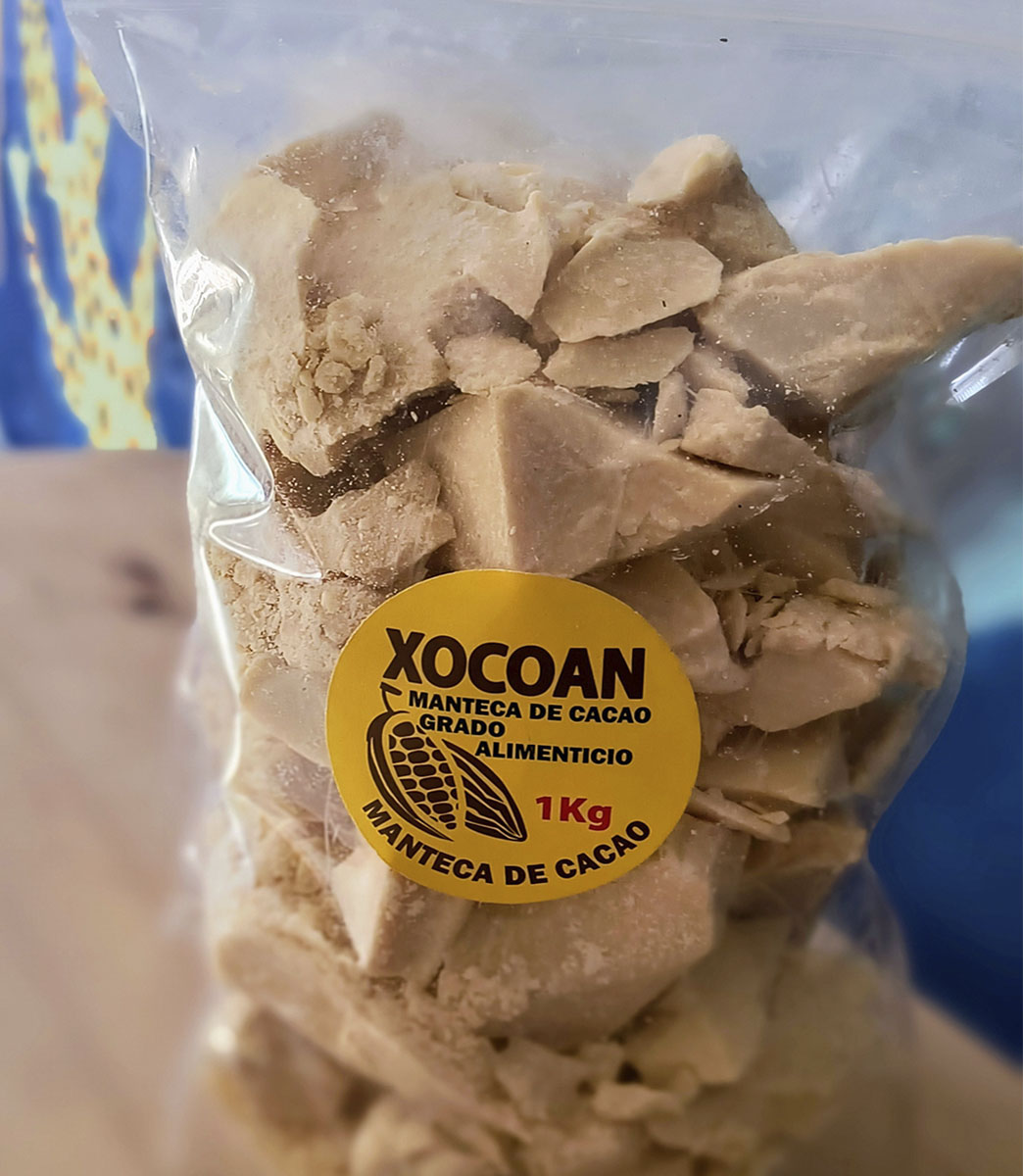 Manteca de cacao en trozo