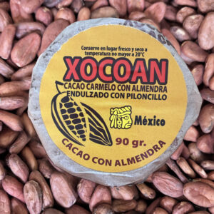 Tablilla de chocolate con almendra endulzado con piloncillo 90 g