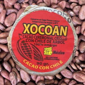 Tablilla de chocolate con chile 90g