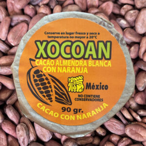 Tablilla de chocolate con naranja 90 g